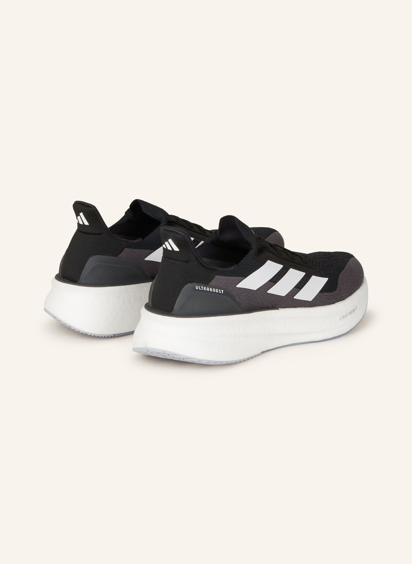 adidas Laufschuhe ULTRABOOST 5X: SCHWARZ / GRAU / WEISS