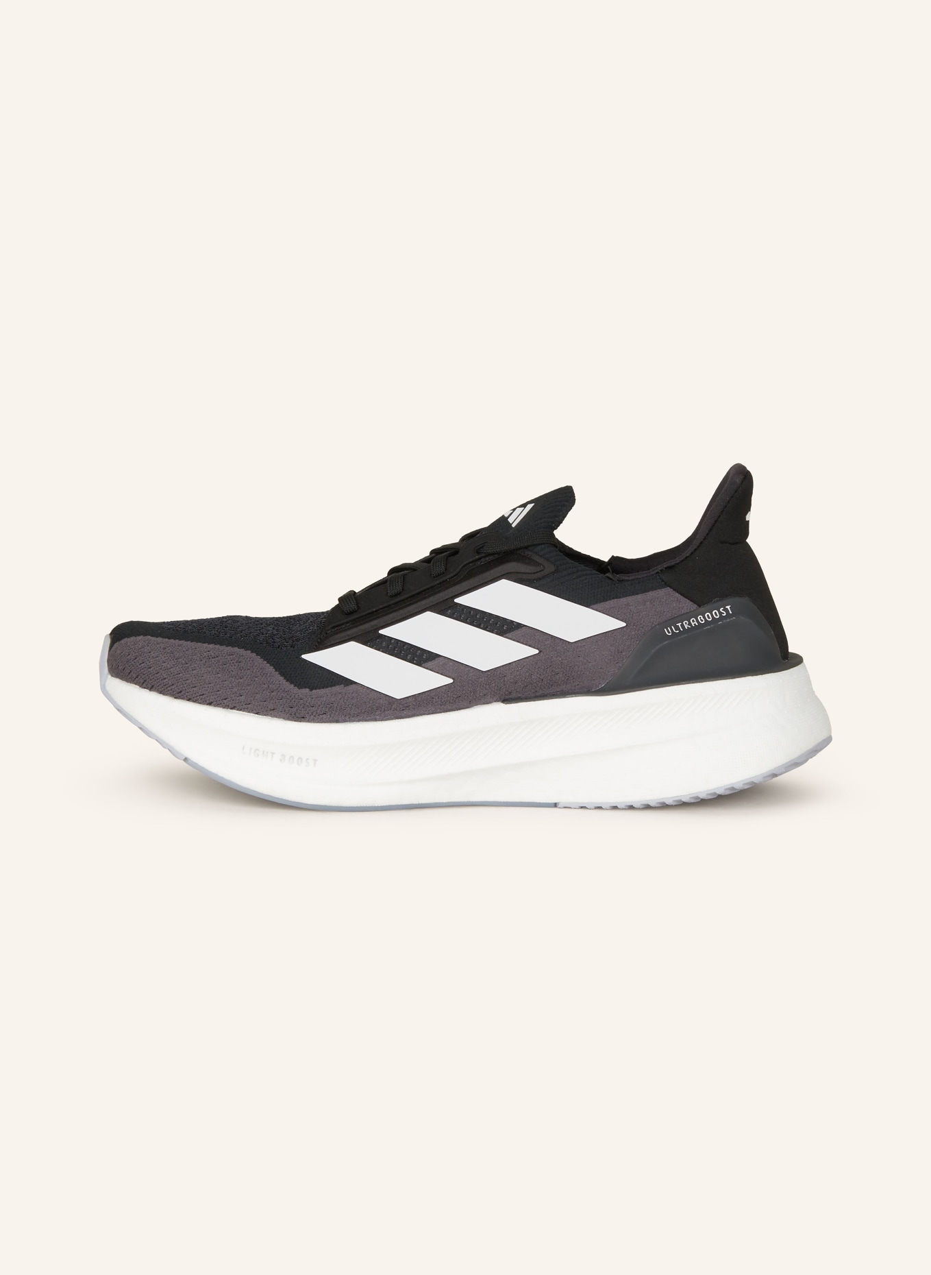 adidas Laufschuhe ULTRABOOST 5X: SCHWARZ / GRAU / WEISS