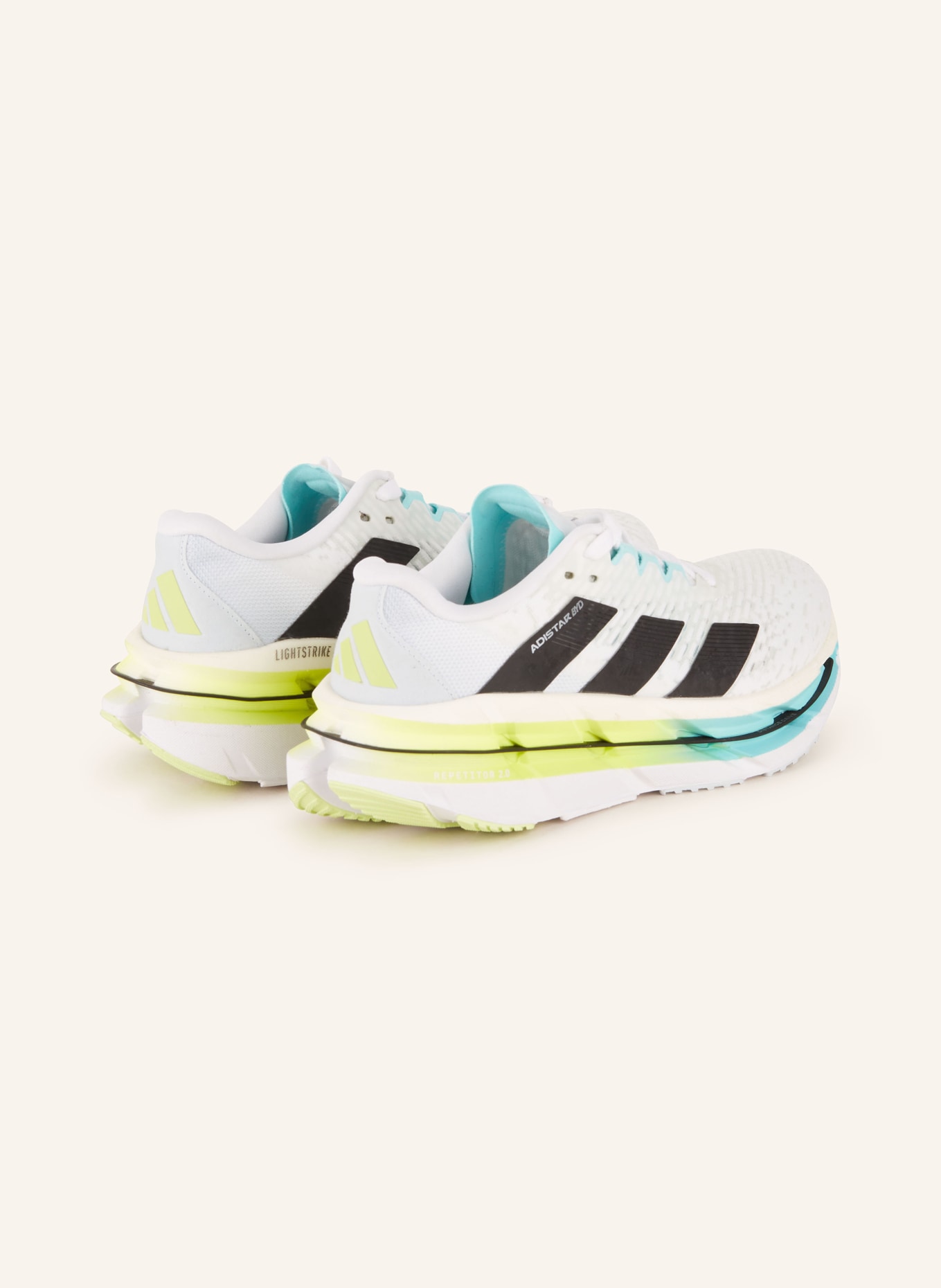 adidas Laufschuhe ADISTAR BYD, Farbe: WEISS/ SCHWARZ (Bild 2)