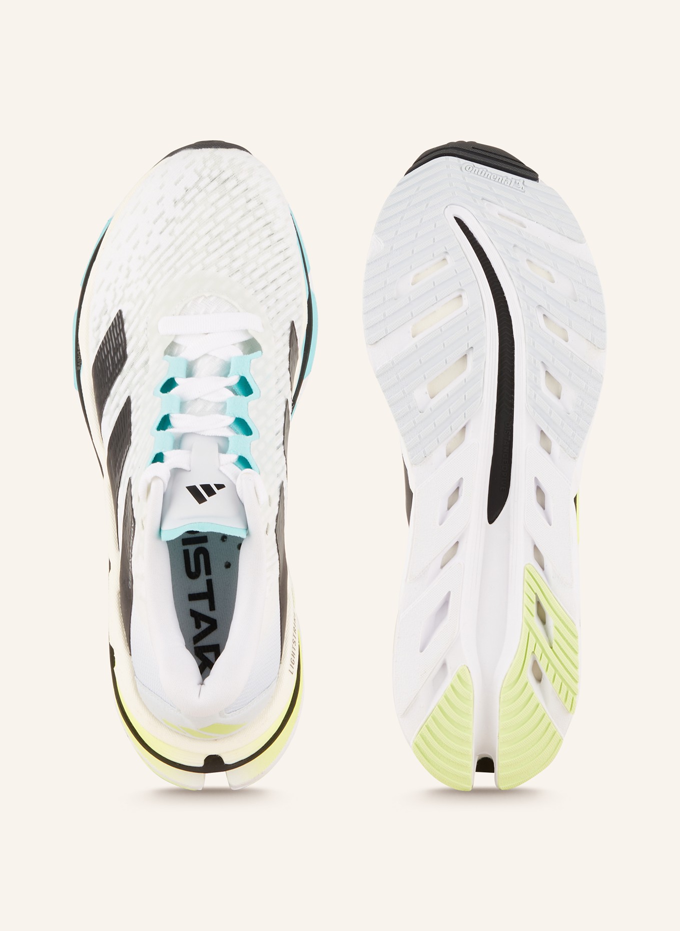 adidas Running shoes ADISTAR BYD, Color: WHITE/ BLACK (Image 5)