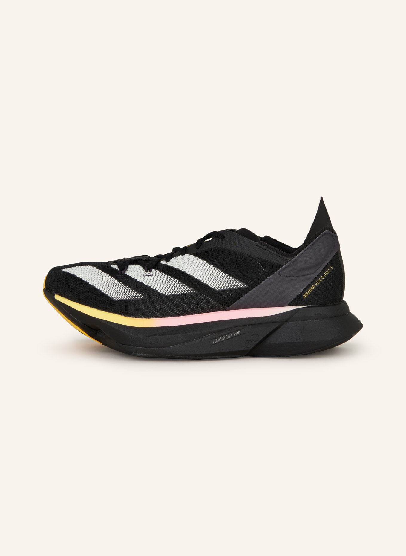 adidas Running shoes ADIZERO ADIOS PRO 3 W: BLACK / WHITE