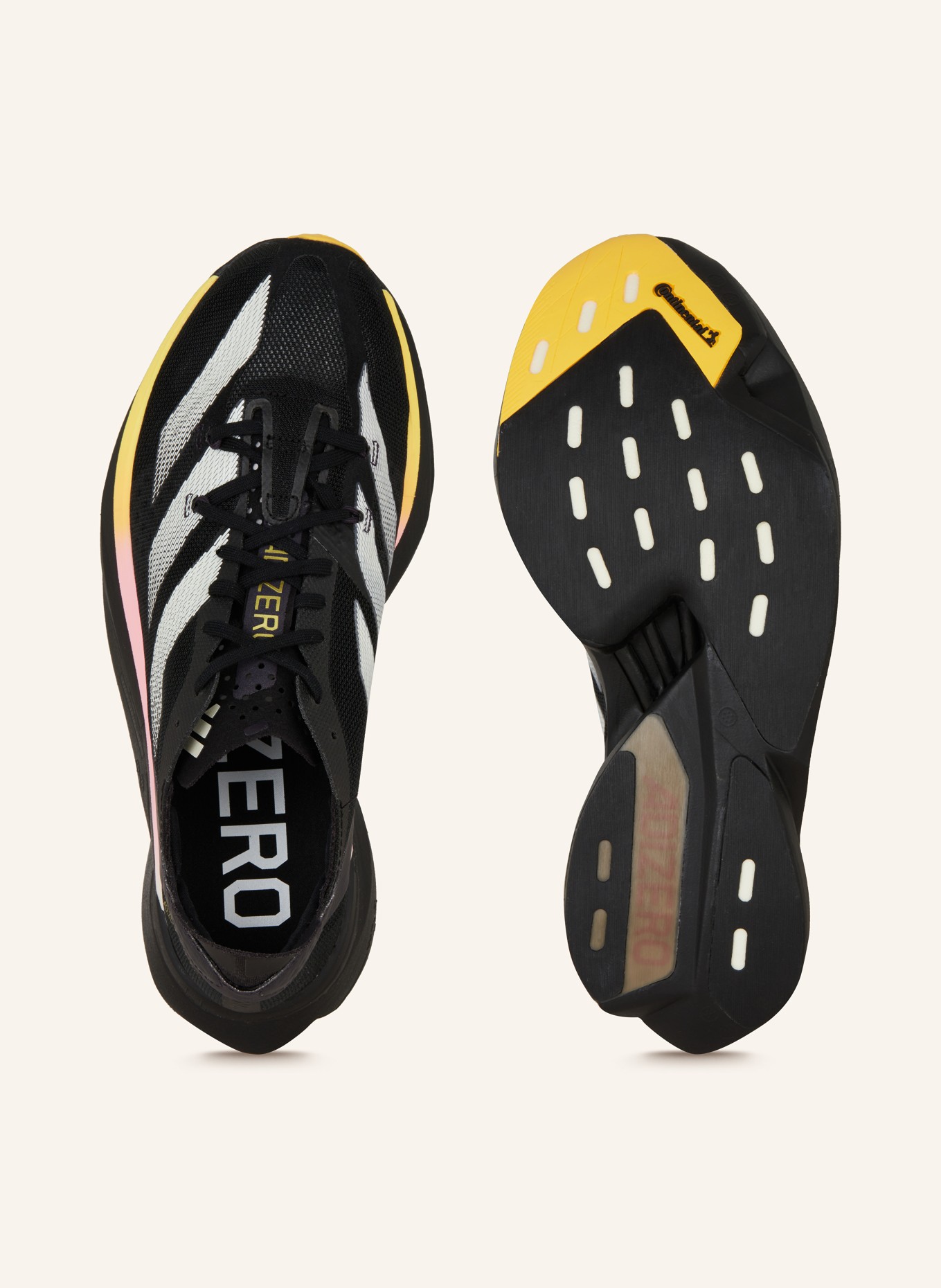 adidas Running shoes ADIZERO ADIOS PRO 3 W: BLACK / WHITE