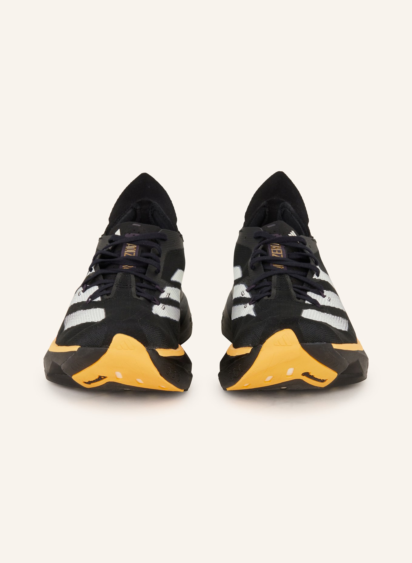 adidas Running shoes ADIZERO ADIOS PRO 3, Color: BLACK/ DARK YELLOW/ PINK (Image 3)