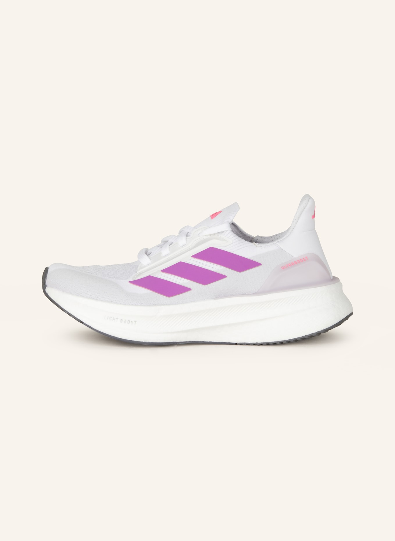 adidas Laufschuhe ULTRABOOST 5X, Farbe: WEISS/ LILA (Bild 4)