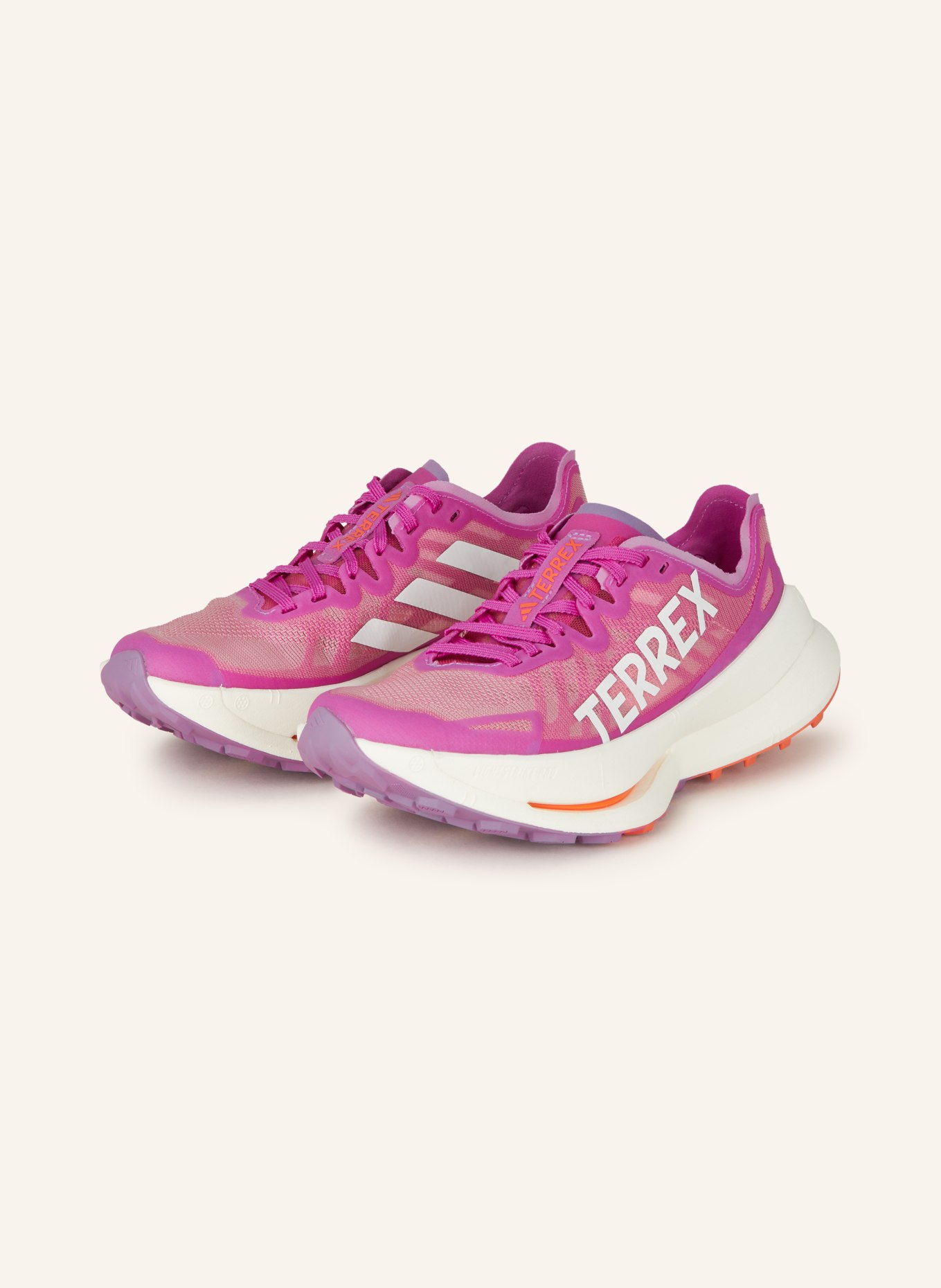 adidas TERREX Trail running shoes TETERREX AGRAVIC SPEED ULTRA, Color: NEON PURPLE (Image 1)