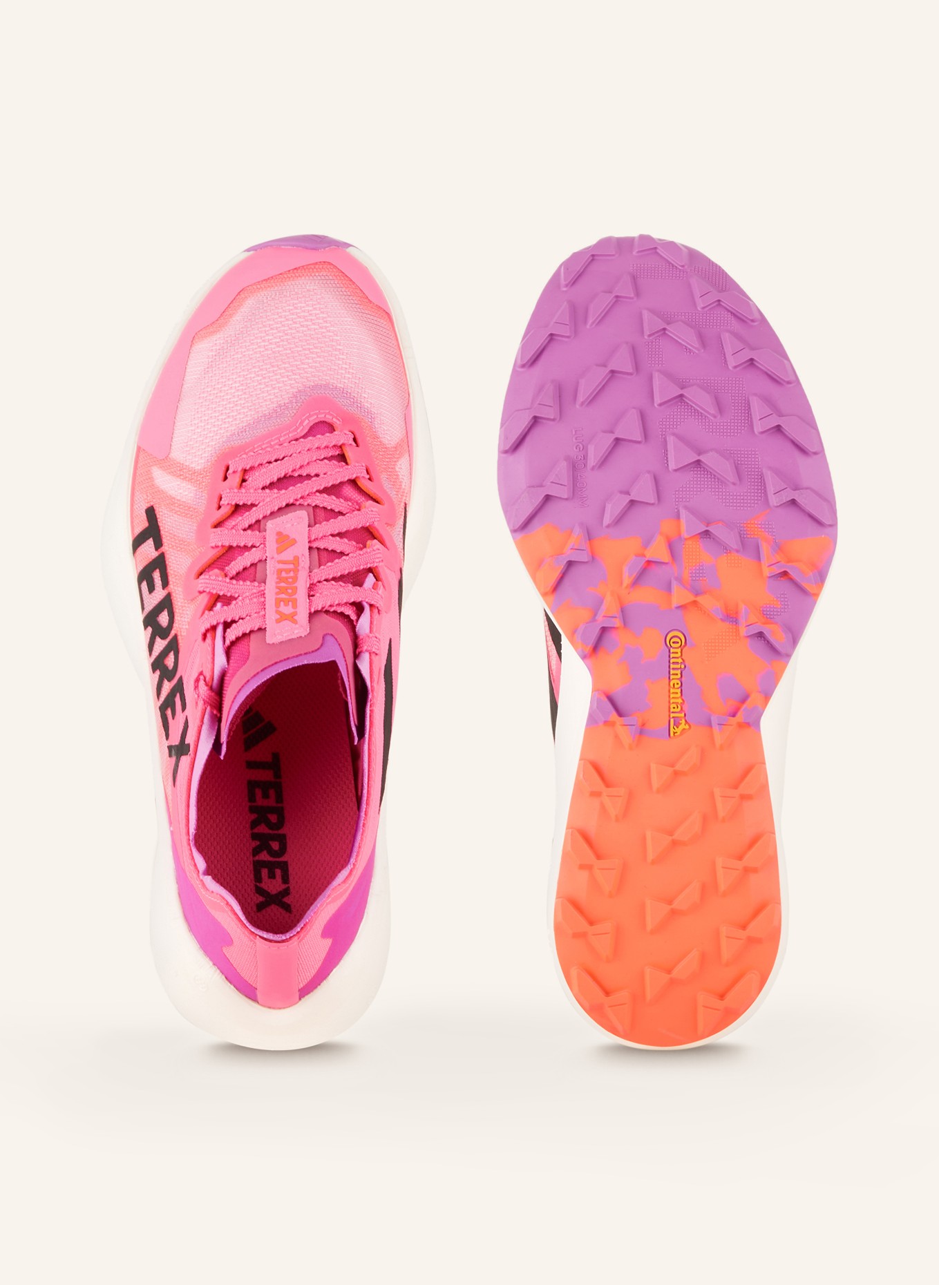 adidas TERREX Trail running shoes TERREX AGRAVIC SPEED, Color: PINK/ FUCHSIA/ LIGHT RED (Image 5)