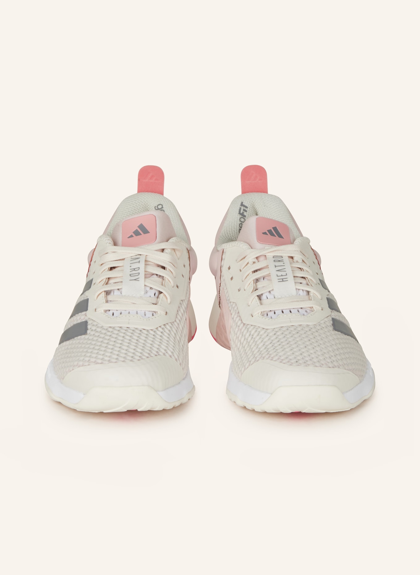 adidas DROPSET 3 fitness shoes, Color: CREAM/ ROSE (Image 3)