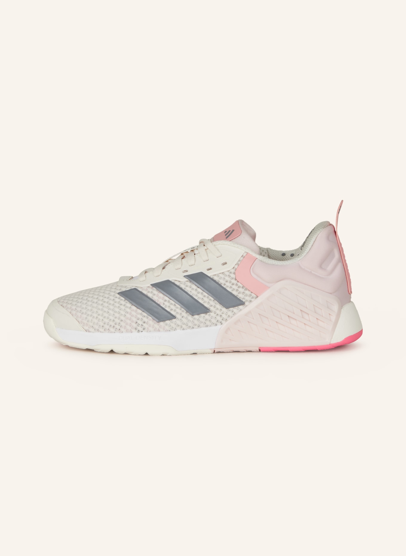 adidas DROPSET 3 fitness shoes, Color: CREAM/ ROSE (Image 4)