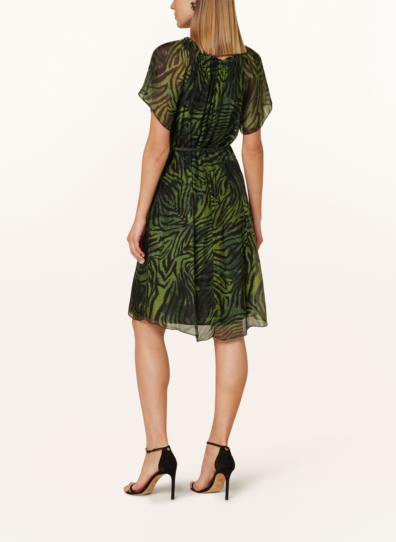 CARTOON Dress, Color: GREEN/ BLACK (Image 3)