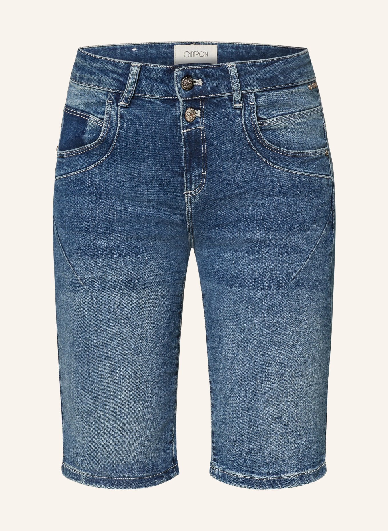 CARTOON Szorty jeansowe, Kolor: 8619 MIDDLE/BLUE/DENIM (Obrazek 1)