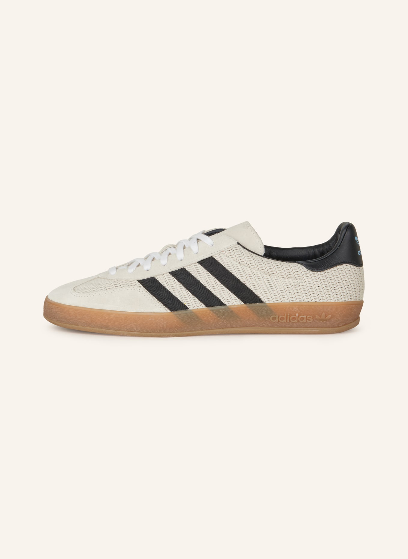 adidas Originals Baskets GAZELLE INDOOR: CRÈME / NOIR