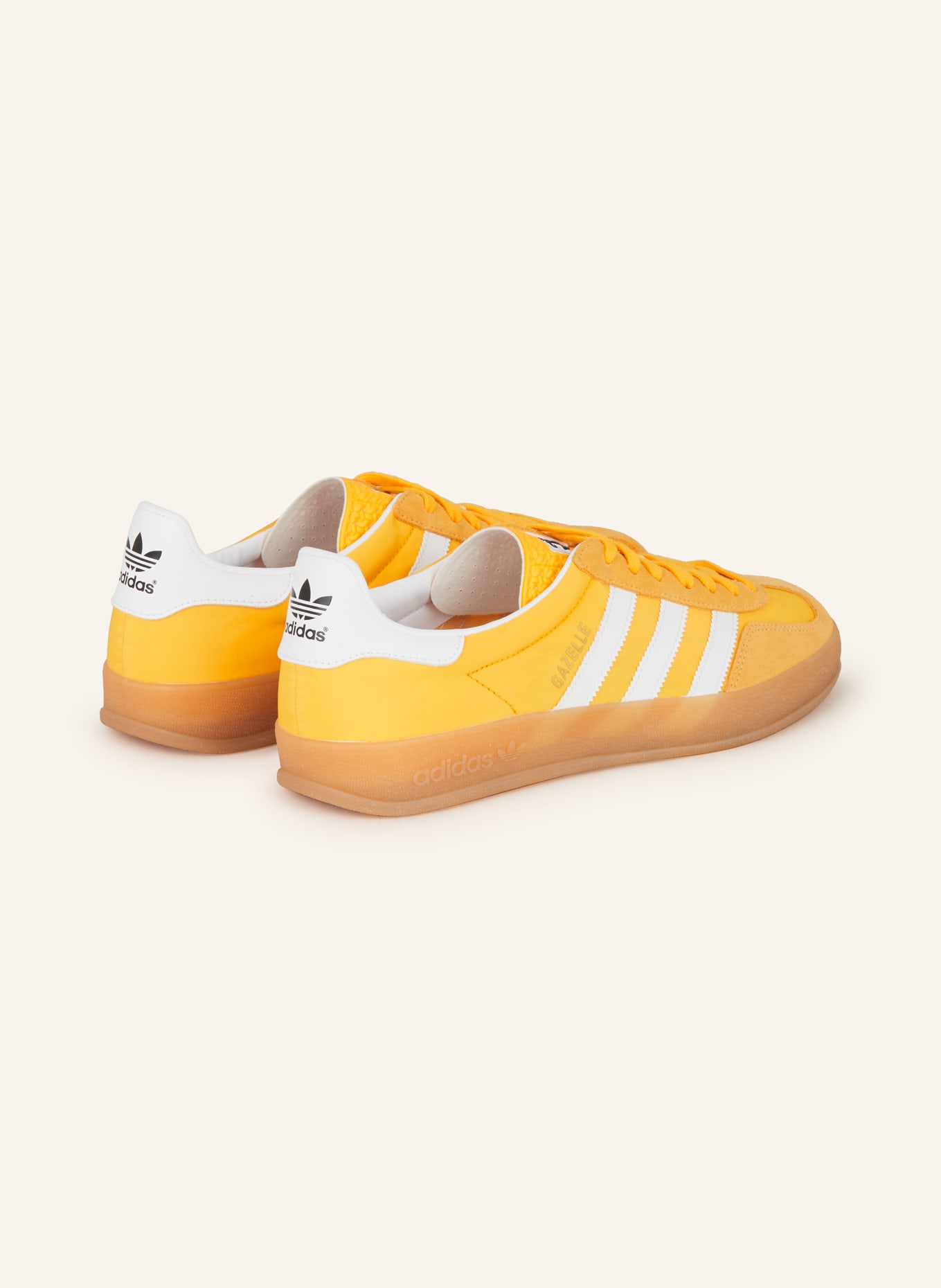 adidas Originals Sneaker GAZELLE INDOOR, Farbe: GELB/ DUNKELGELB/ WEISS (Bild 2)