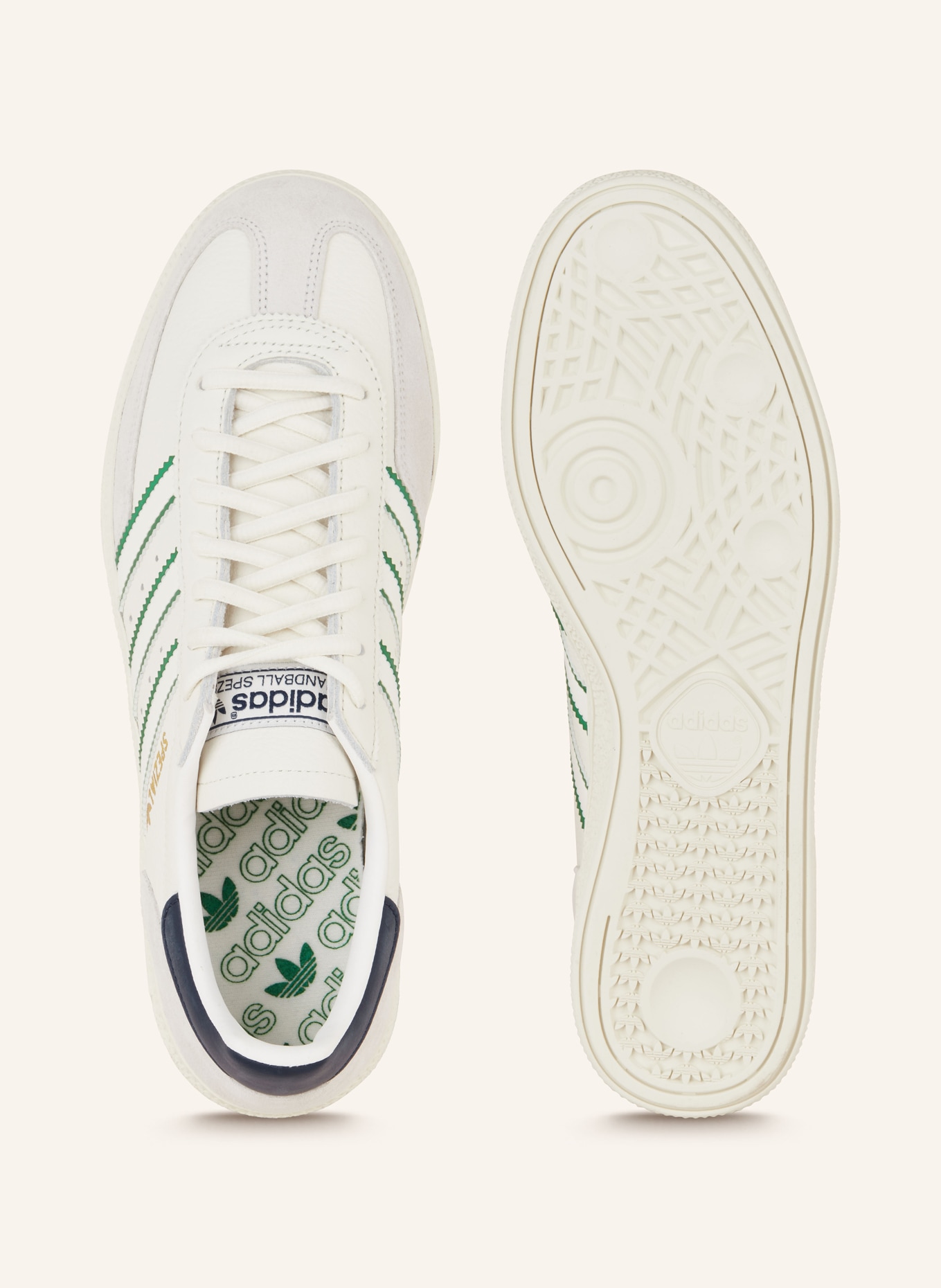 Adidas jeans trainers green and blue clearance