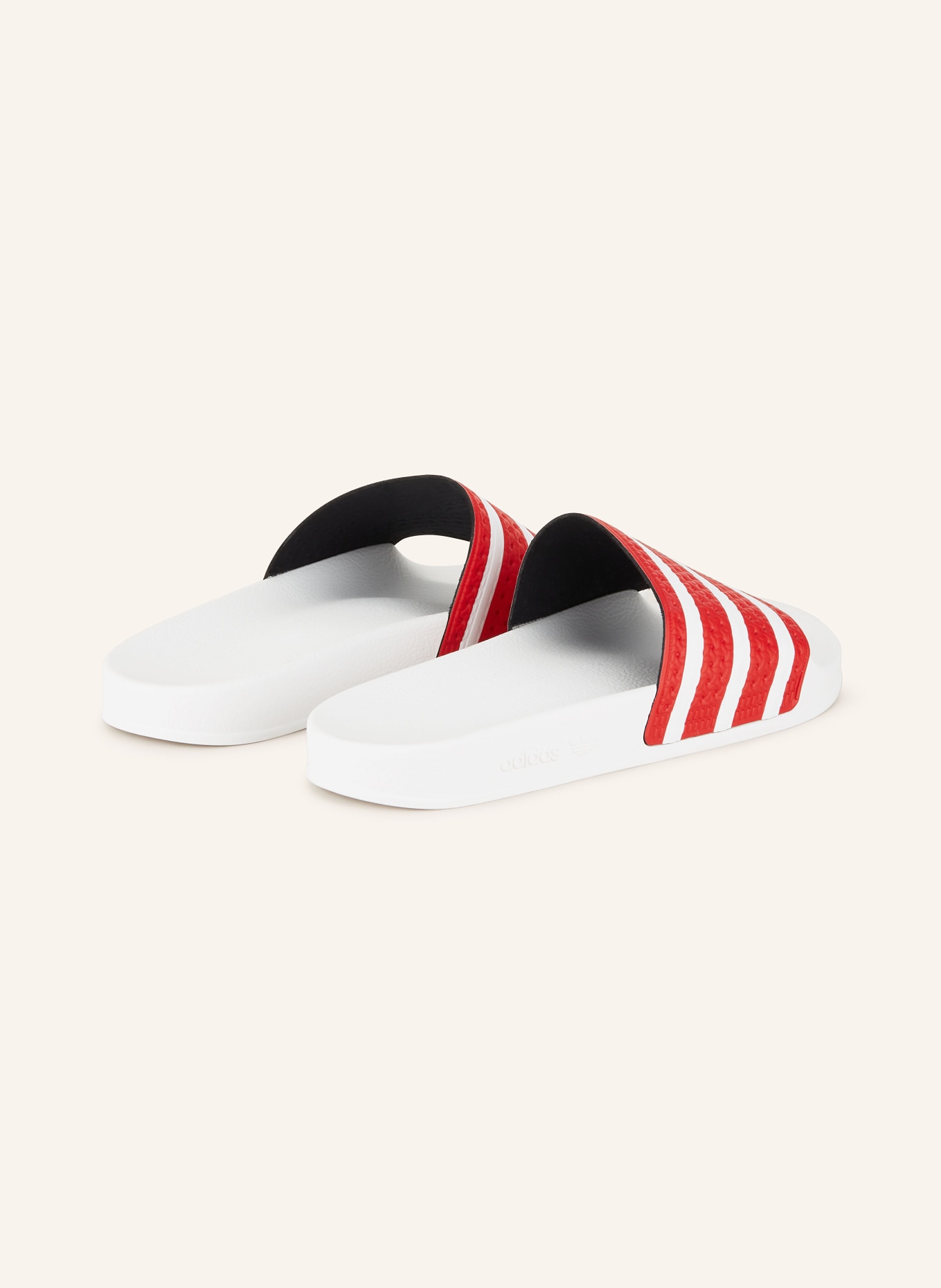adidas Originals Slides ADILETTE in white red