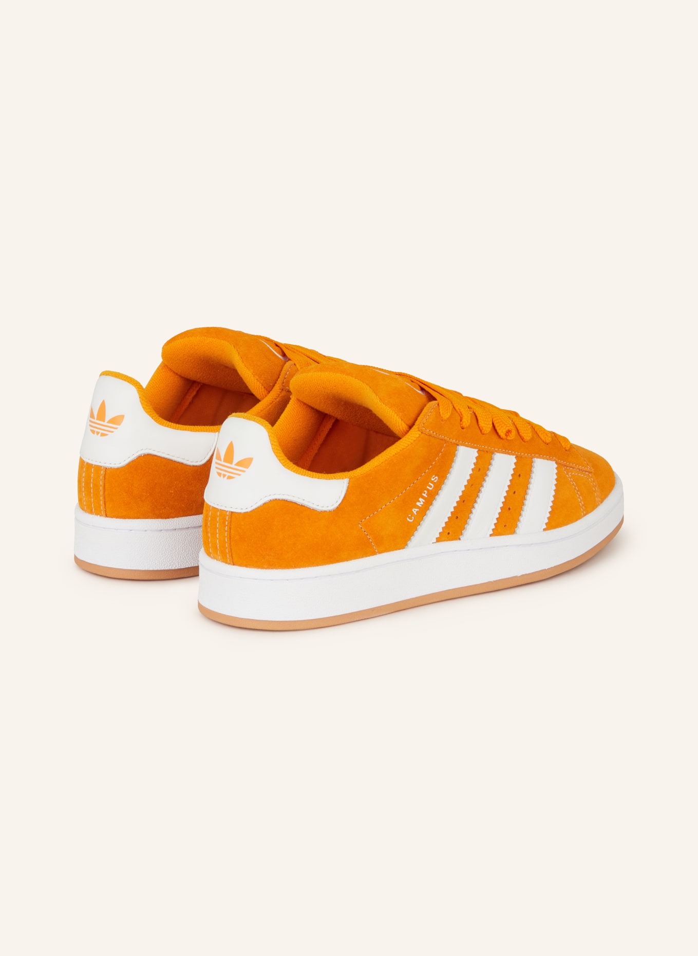Adidas originals campus trainers in orange shop