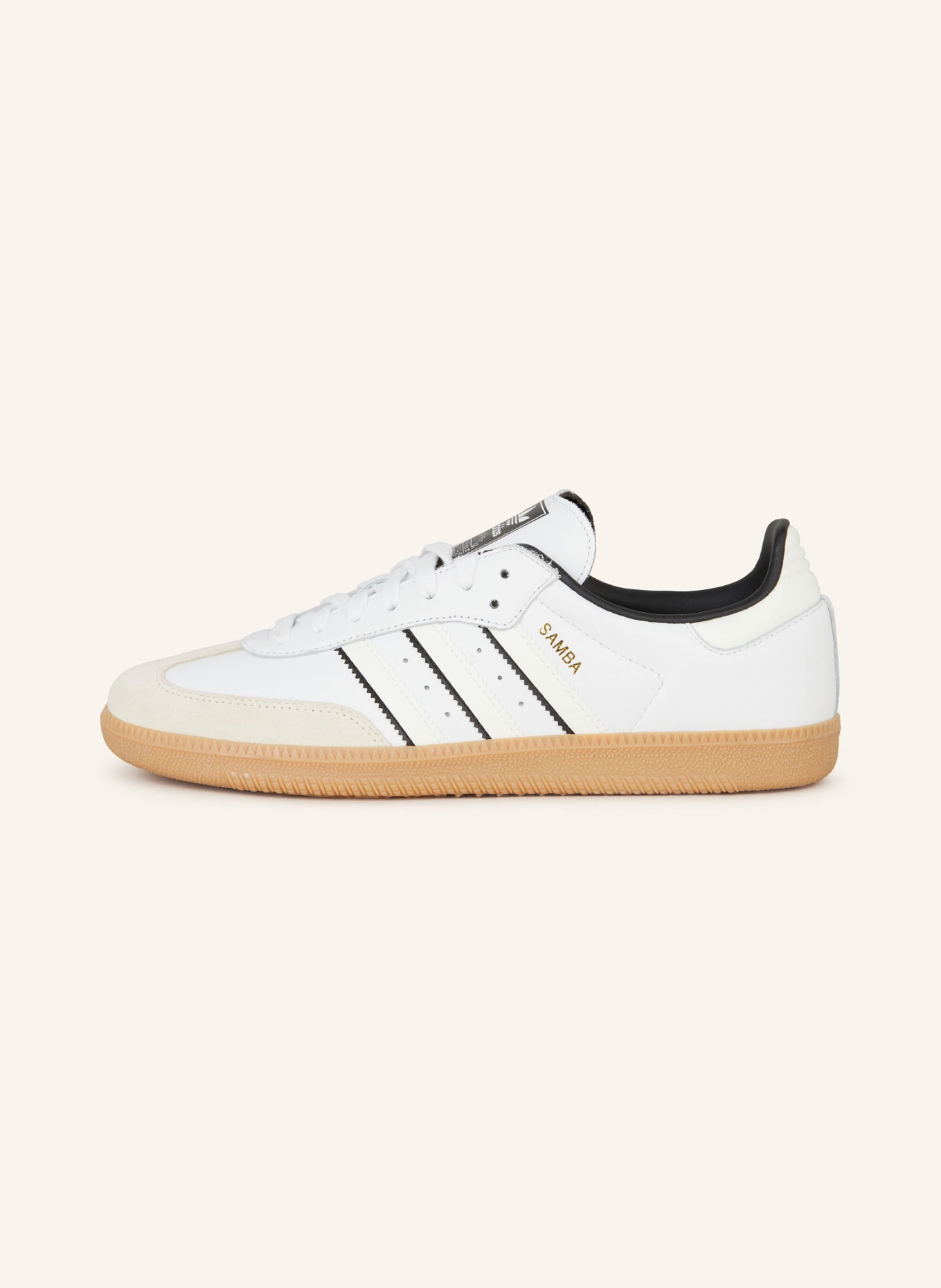 adidas Originals Sneaker SAMBA OG, Farbe: WEISS/ CREME/ ECRU (Bild 4)