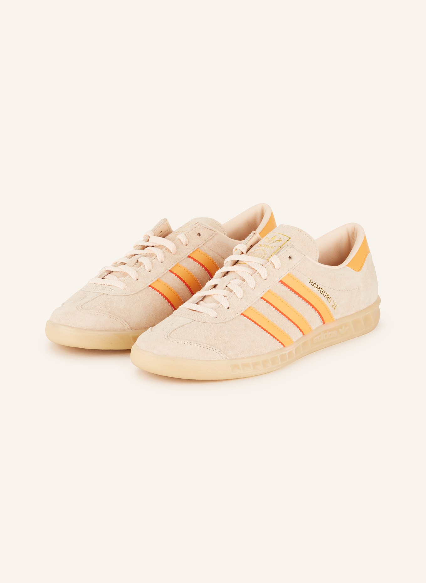 adidas Originals Sneaker HAMBURG 24, Farbe: CREME/ ORANGE/ NUDE (Bild 1)