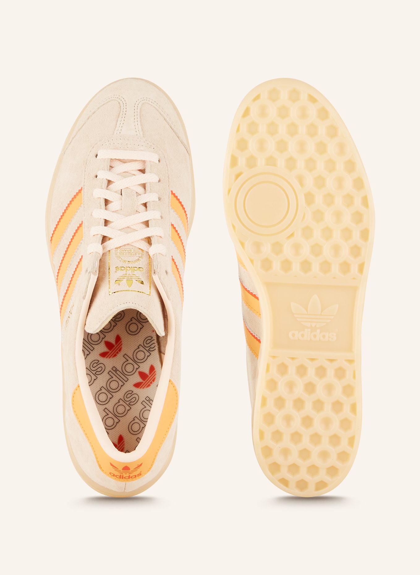 adidas Originals Sneaker HAMBURG 24, Farbe: CREME/ ORANGE/ NUDE (Bild 5)