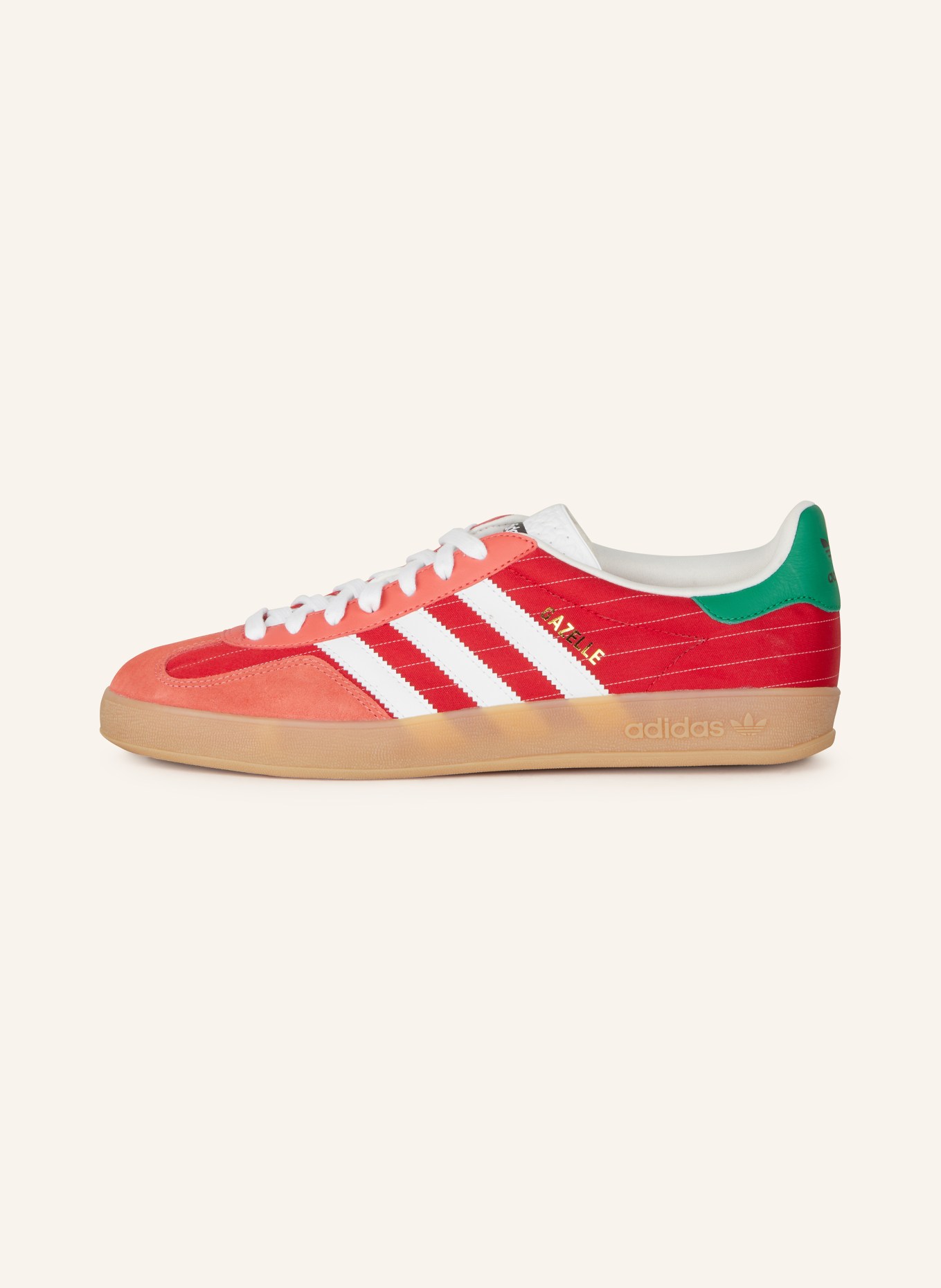adidas Originals Sneaker GAZELLE INDOOR OLYMPIA in rot grun weiss