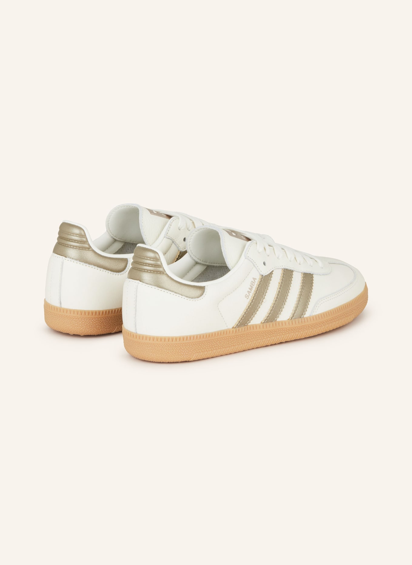 adidas Originals Sneaker SAMBA OG, Farbe: ECRU/ GOLD (Bild 2)