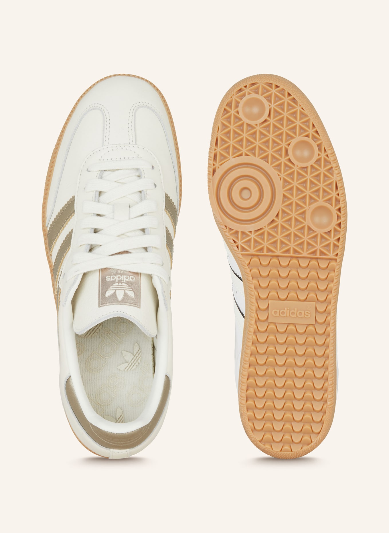 adidas Originals Sneakers SAMBA OG, Color: ECRU/ GOLD (Image 5)