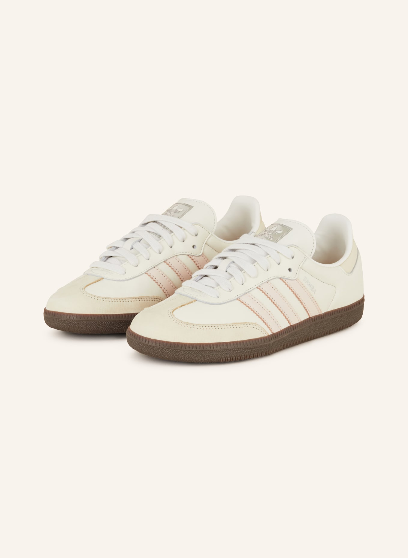 adidas Originals Sneaker SAMBA OG, Farbe: ECRU/ CREME/ HELLROSA (Bild 1)