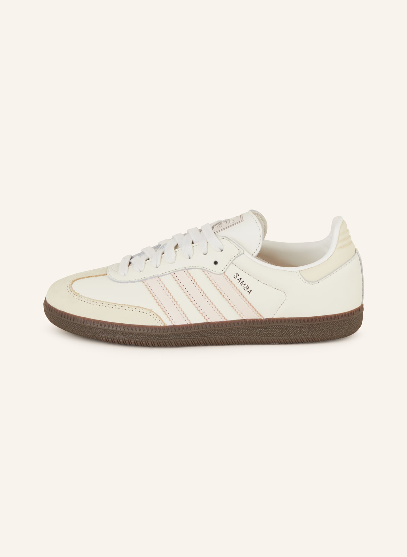 adidas Originals Sneakers SAMBA OG, Color: ECRU/ CREAM/ LIGHT PINK (Image 4)