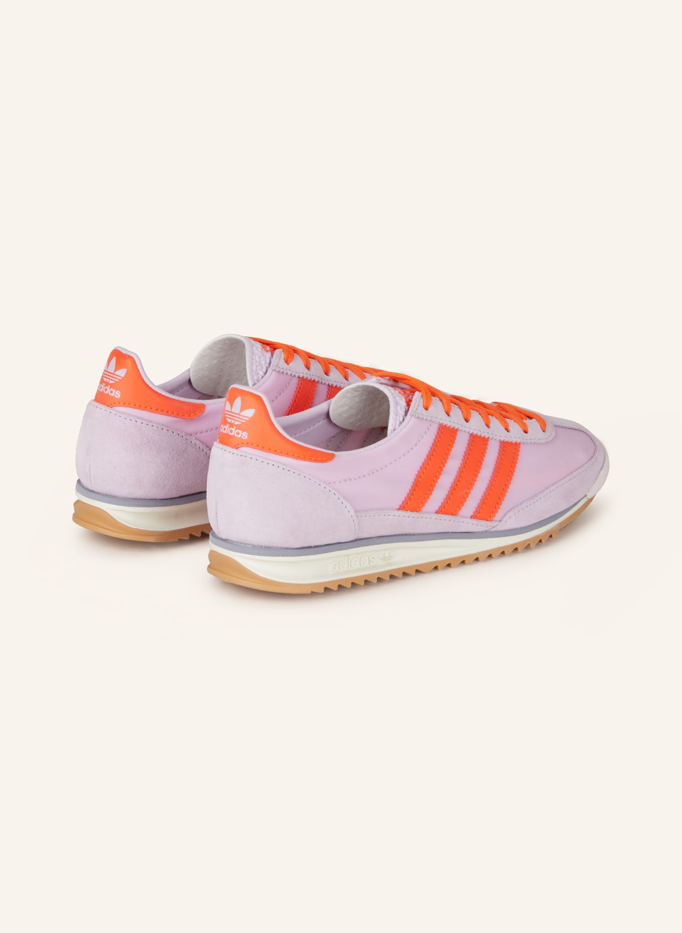 adidas Originals Sneaker SL 72 OG, Farbe: HELLLILA/ NEONORANGE (Bild 2)