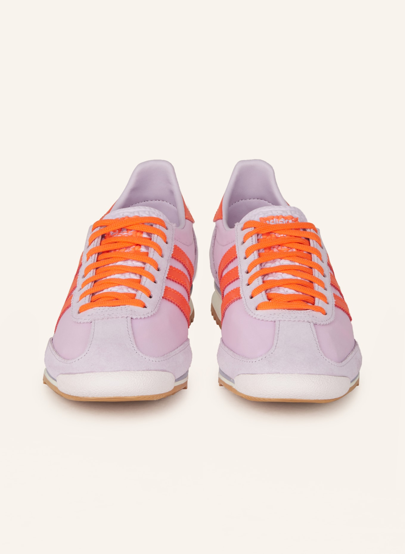 adidas Originals Sneaker SL 72 OG, Farbe: HELLLILA/ NEONORANGE (Bild 3)