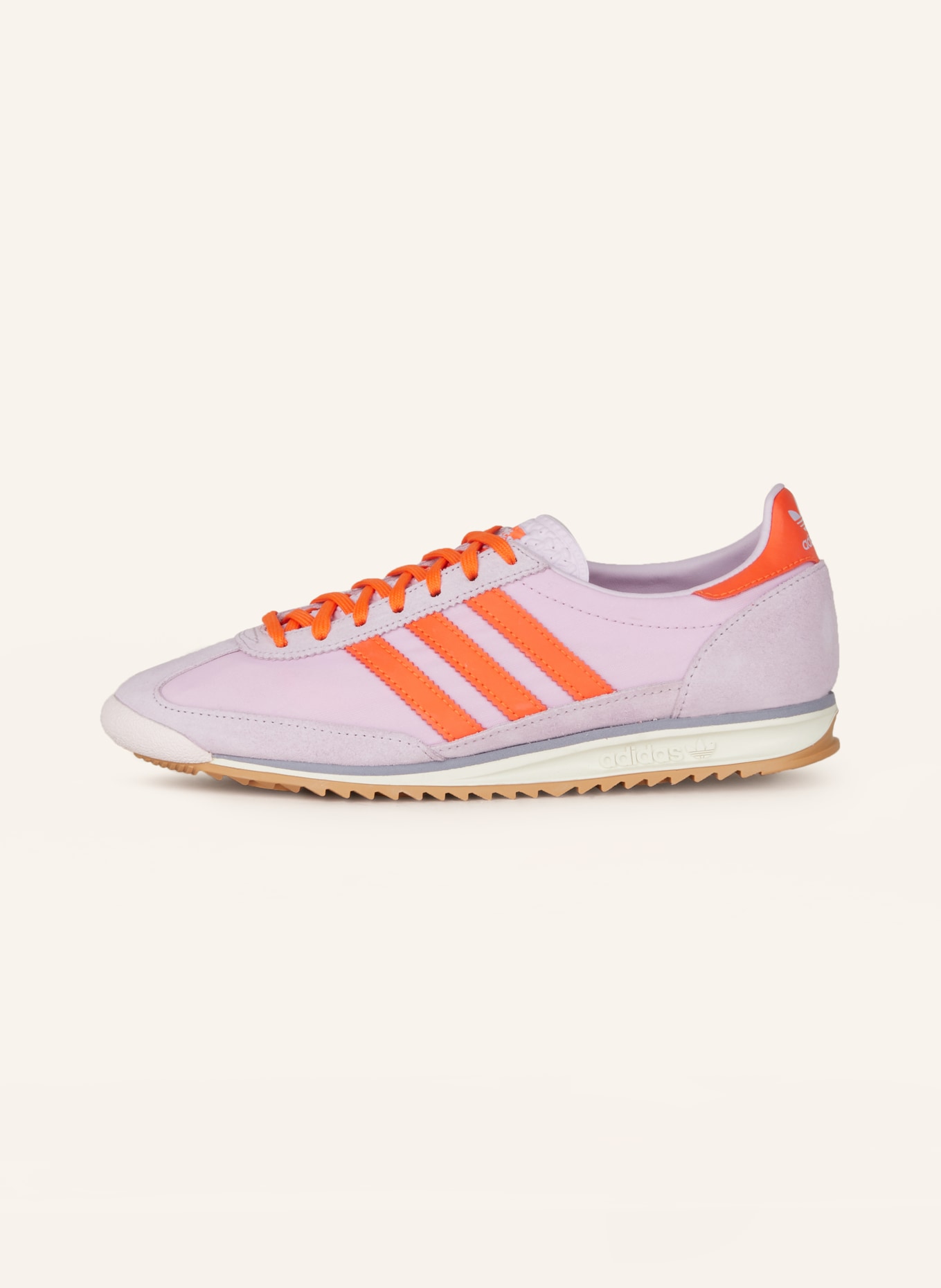 adidas Originals Sneaker SL 72 OG, Farbe: HELLLILA/ NEONORANGE (Bild 4)