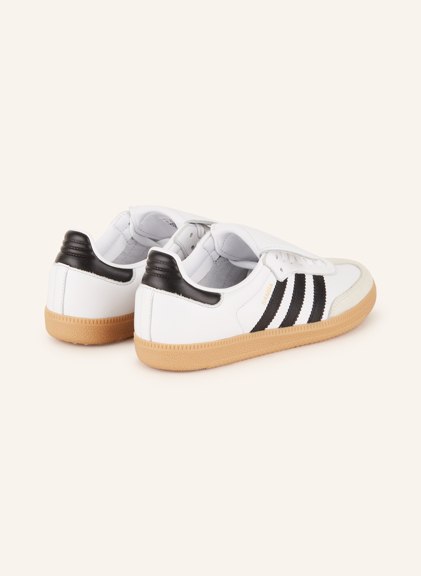 adidas Originals Sneaker SAMBA LT, Farbe: WEISS/ SCHWARZ/ HELLGRAU (Bild 2)