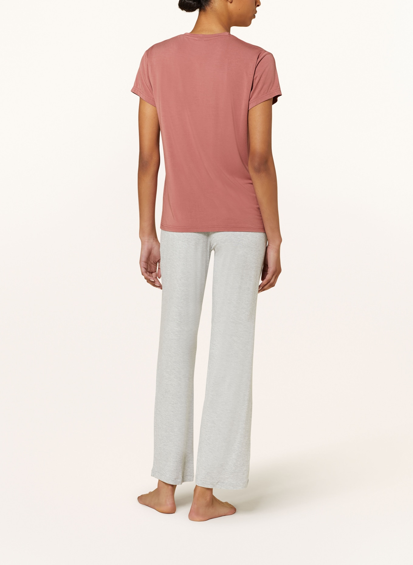 BOSS Pajama shirt BEA, Color: ROSE (Image 3)