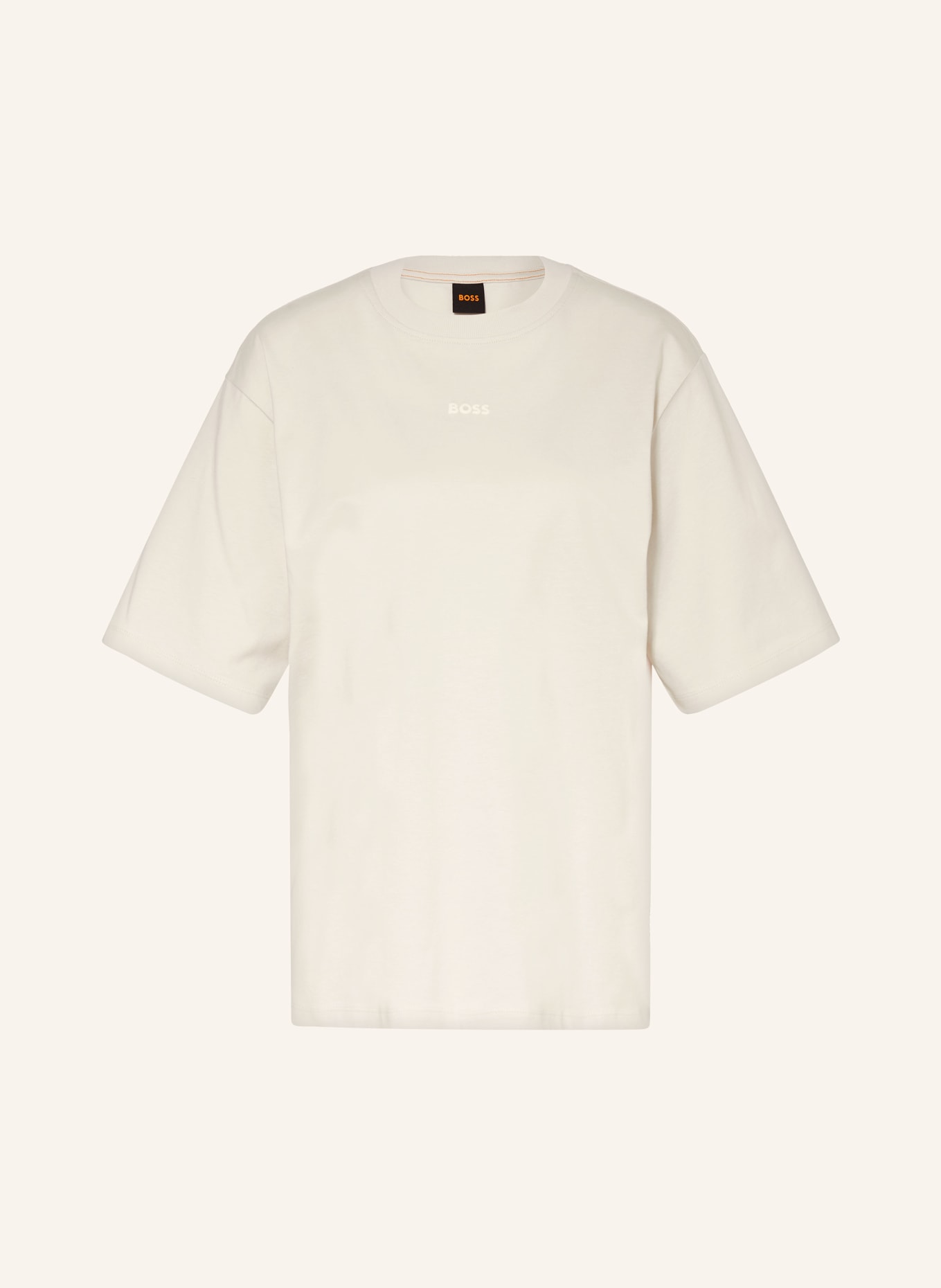 BOSS T-shirt ENIS, Kolor: KREMOWY (Obrazek 1)
