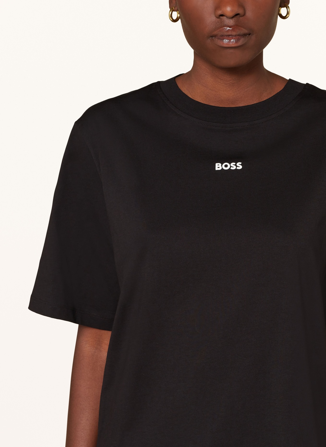 BOSS T-shirt ENIS, Color: BLACK (Image 4)