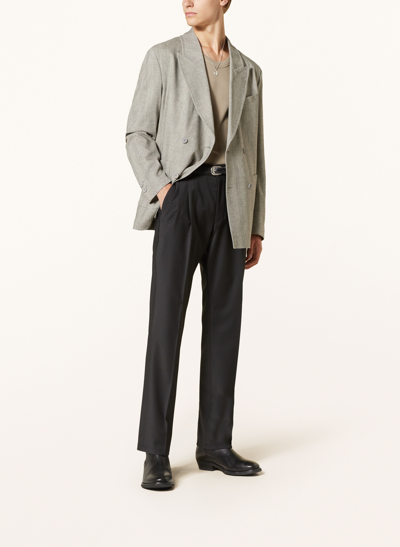 DRYKORN Tailored jacket MONTELINO regular fit: GRAY