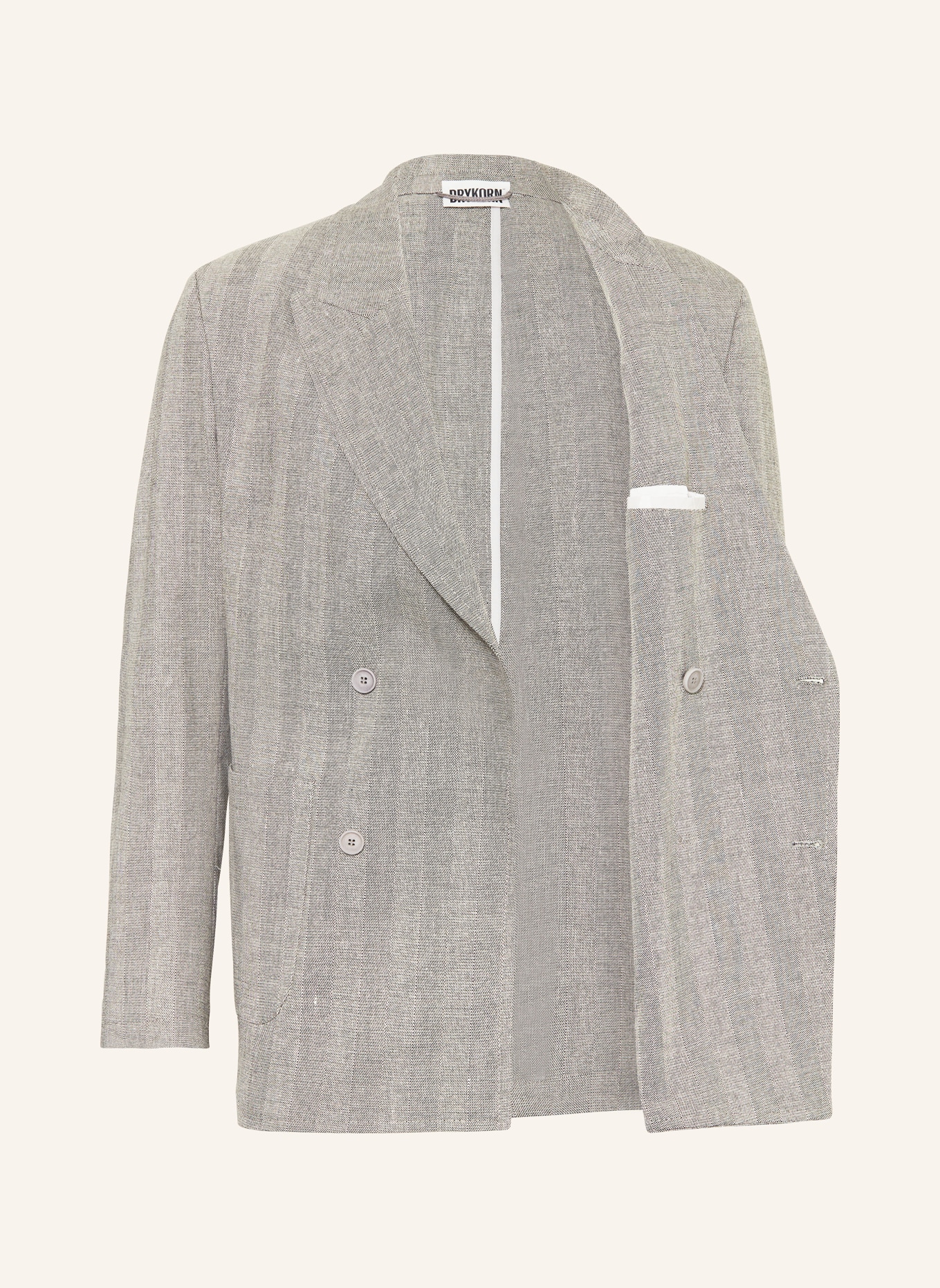 DRYKORN Tailored jacket MONTELINO regular fit: GRAY
