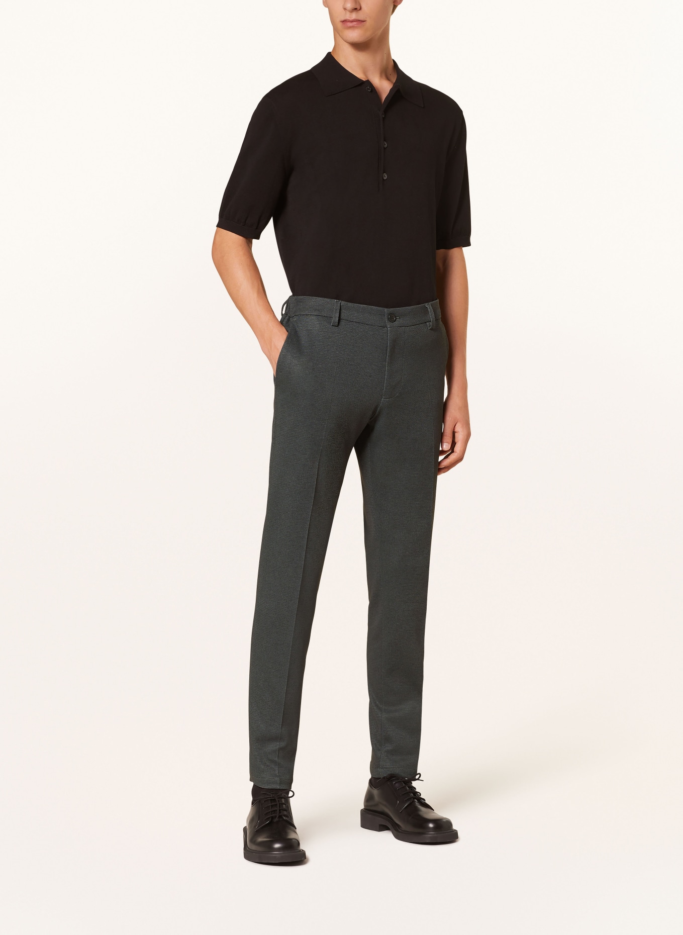 DRYKORN Spodnie garniturowe AJEND extra slim fit, Kolor: 6203 grau (Obrazek 3)