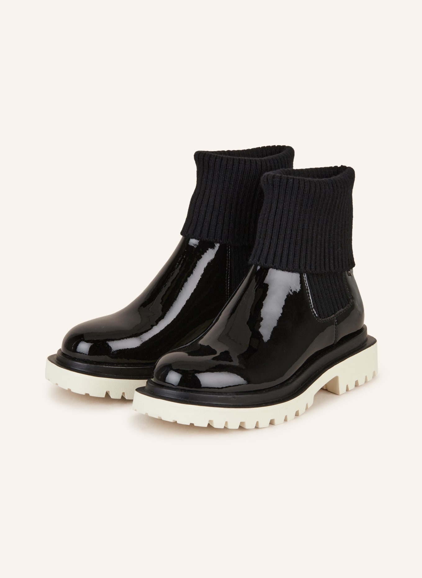 Leather Boots Chelsea Boots Mit Steinchen MARC CAIN Chelsea