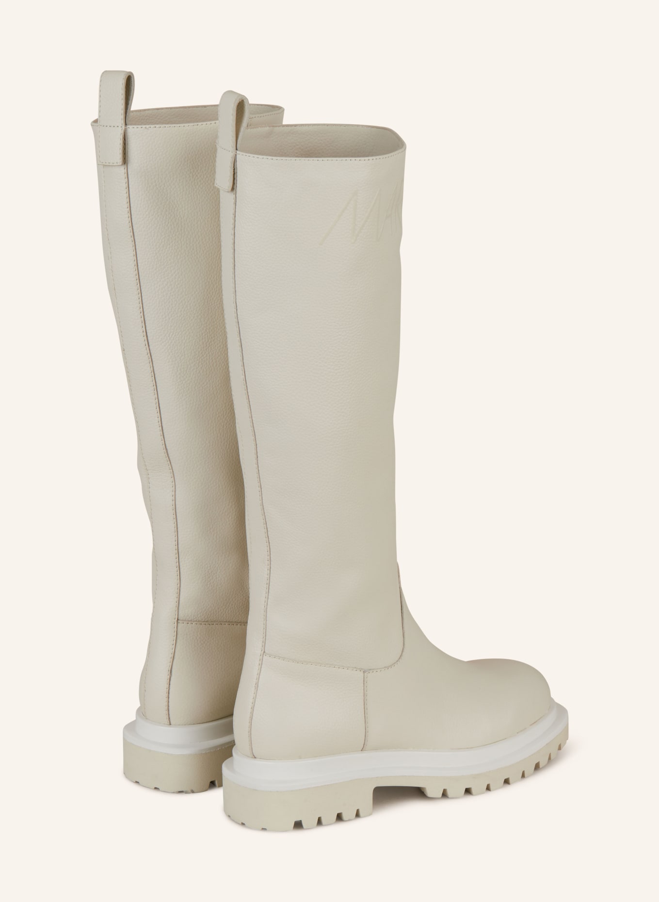 MARC CAIN WIGAN boots: ECRU