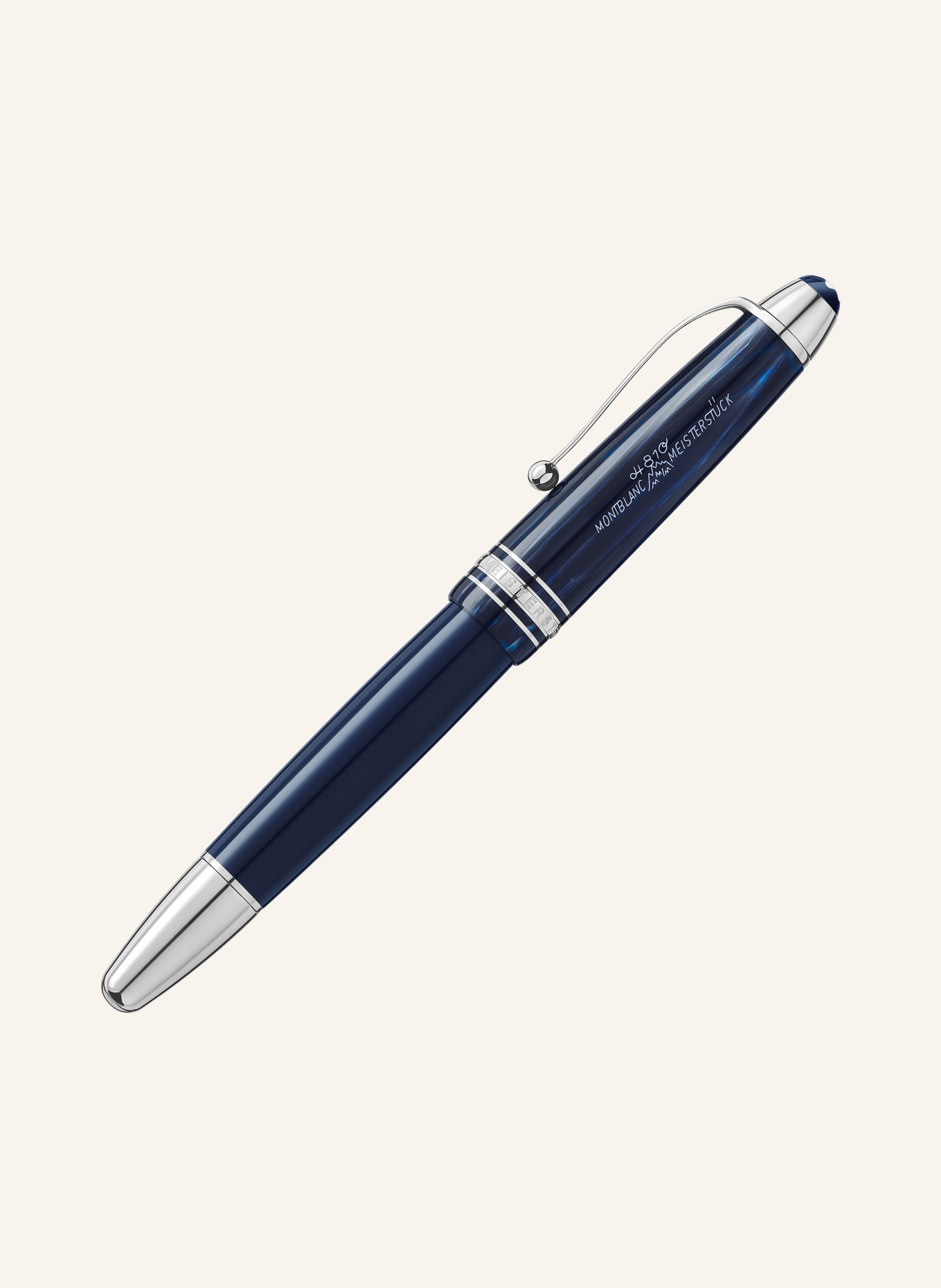 MONTBLANC Fountain pen MEISTERSTÜCK THE ORIGIN COLLECTION LE GRAND: DARK BLUE