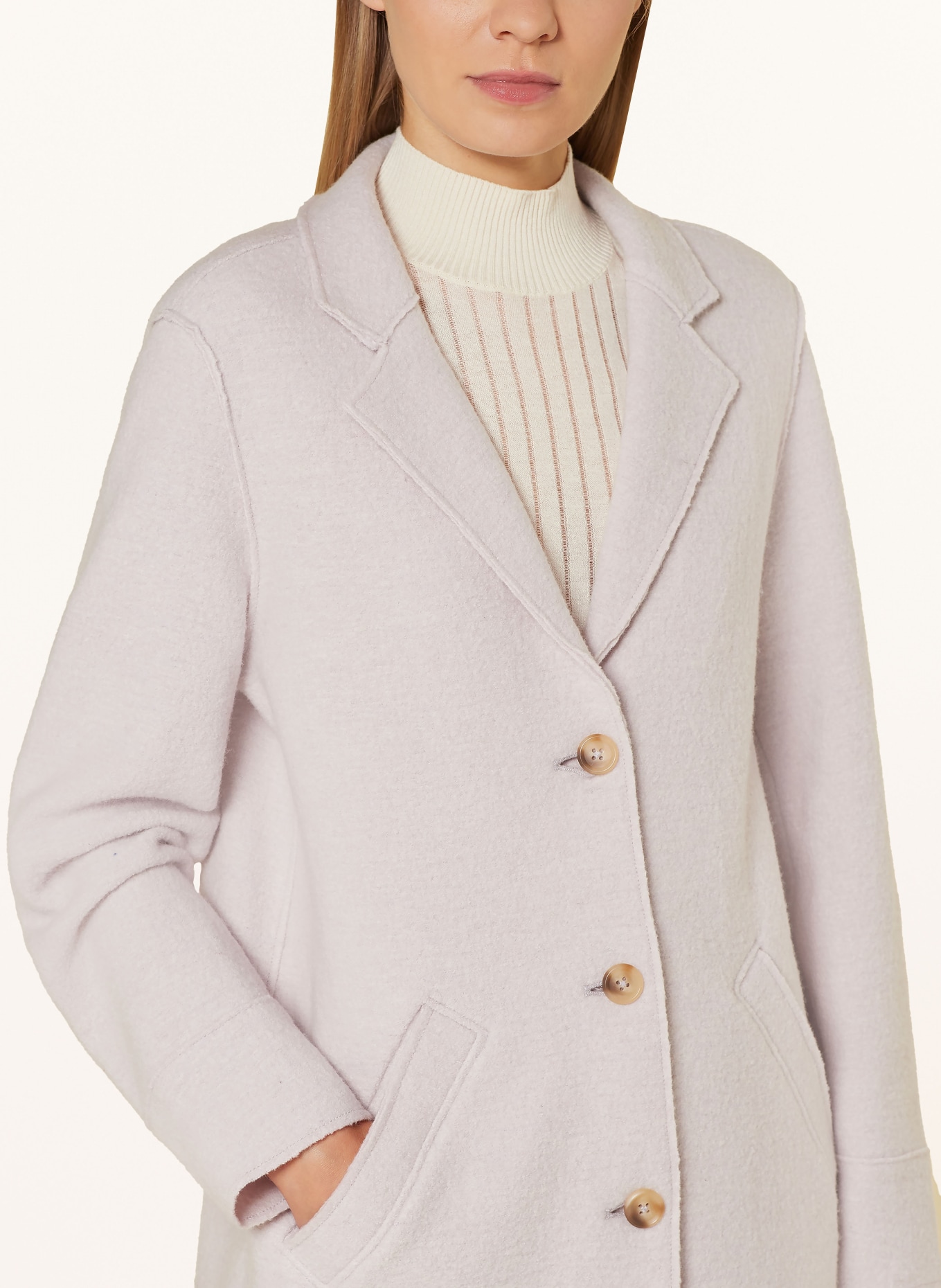 darling harbour Wollmantel: ECRU