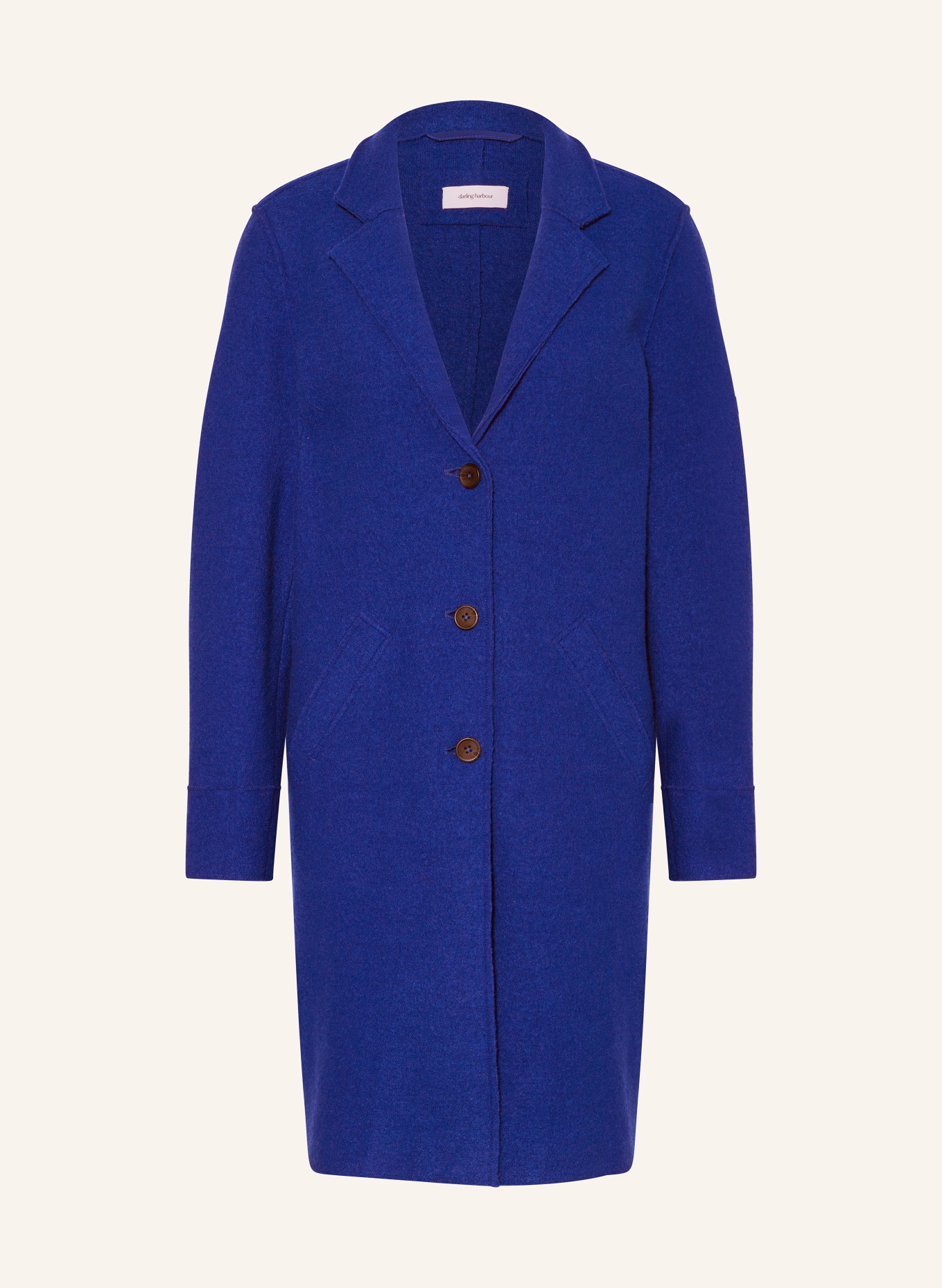 darling harbour Wool coat: ROYAL
