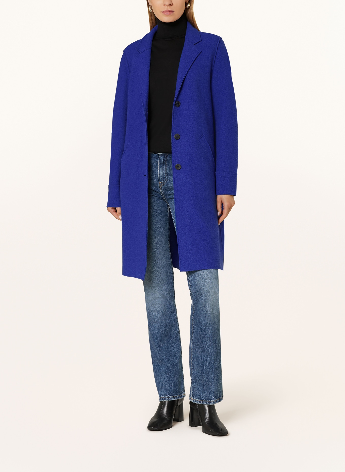 darling harbour Wool coat: ROYAL