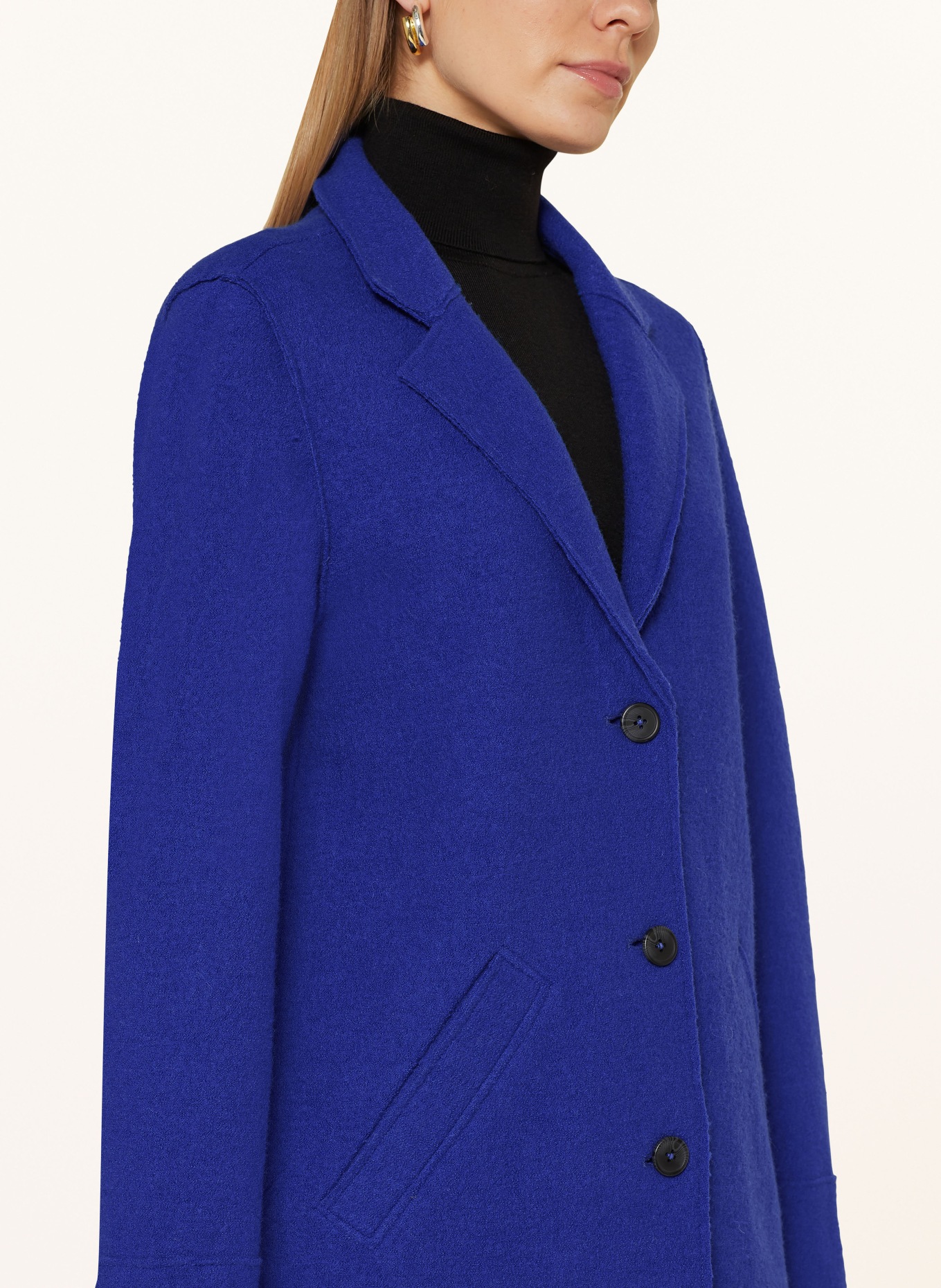 darling harbour Wool coat: ROYAL