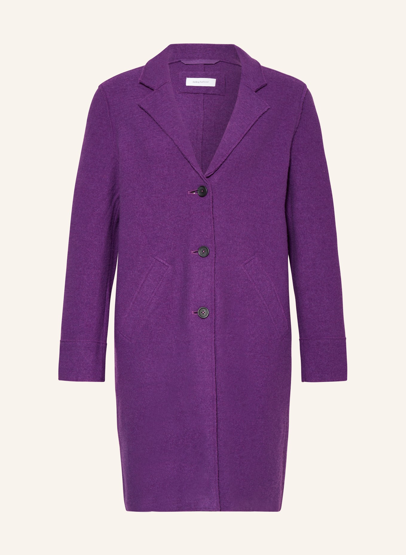 darling harbour Wollmantel: VIOLETT