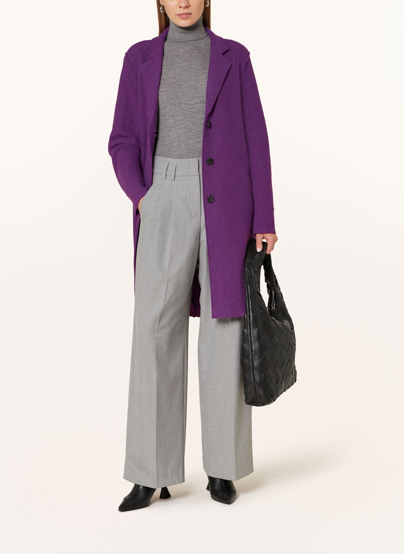 darling harbour Wollmantel: VIOLETT