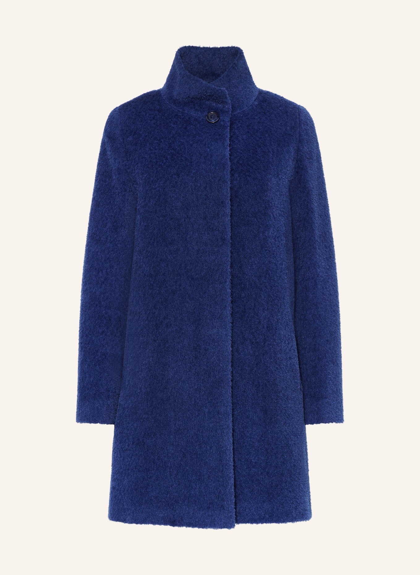 ICONS CINZIA ROCCA Mantel mit Alpaka: BLAU