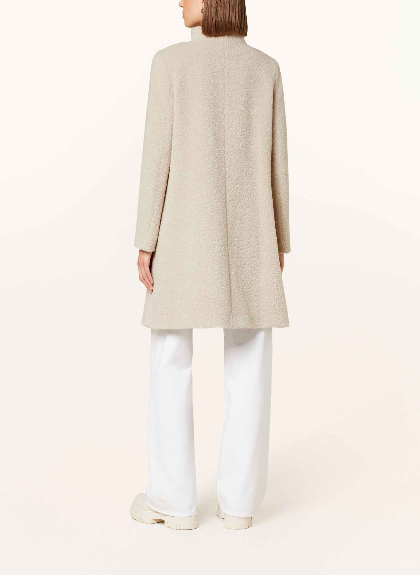 Cinzia rocca alpaca and wool coat clearance