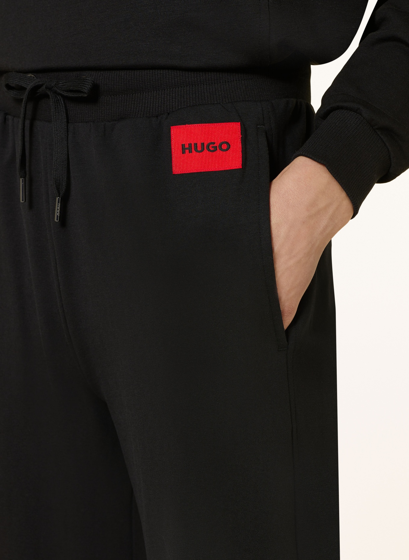 HUGO Lounge sweatpants TALUA: BLACK