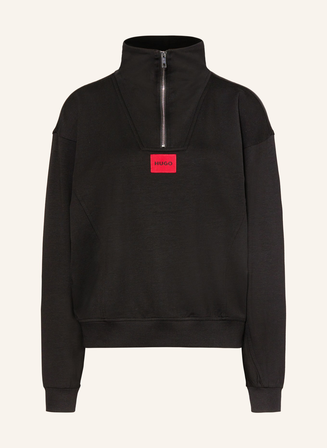 HUGO Lounge sweatshirt TALUA: BLACK